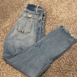 Abercrombie High Rise Mom Jean